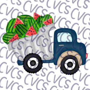 Watermelon Dump Truck